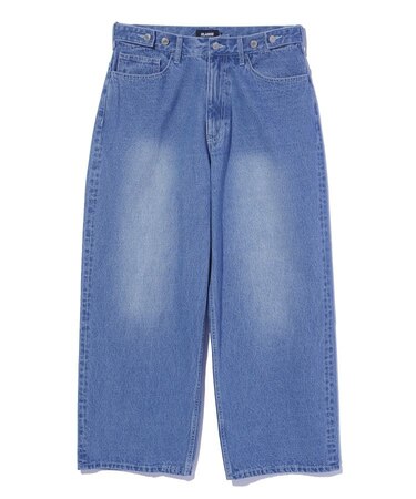 WASHED BAGGY DENIM PANTS