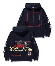 SPEED ZIP UP HOODED SWEATSHIRT