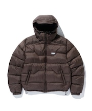 RIPSTOP HOODED DOWN JACKET
