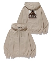OG BOX ZIP UP HOODED SWEATSHIRT