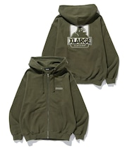 OG BOX ZIP UP HOODED SWEATSHIRT