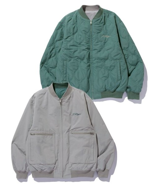 REVERSIBLE QUILTED JACKET