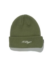 EMBROIDERED LOGO CUFF BEANIE
