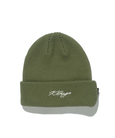 EMBROIDERED LOGO CUFF BEANIE