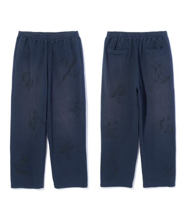 GEOMETRIC SWEAT PANTS