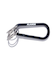 STANDARD LOGO KEYRING CARABINER