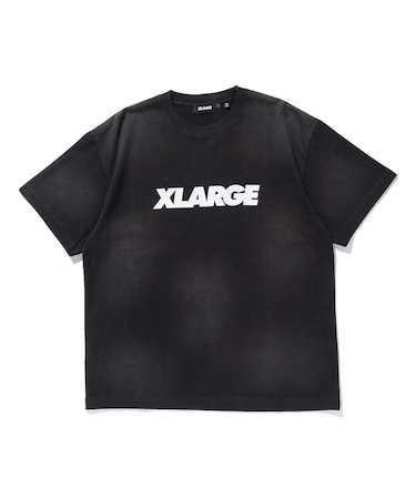 DISCHARGE PRINTED STANDARD LOGO S/S TEE