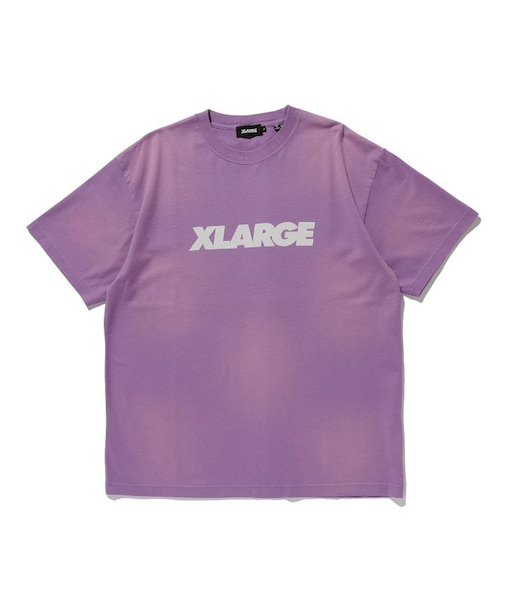 DISCHARGE PRINTED STANDARD LOGO S/S TEE