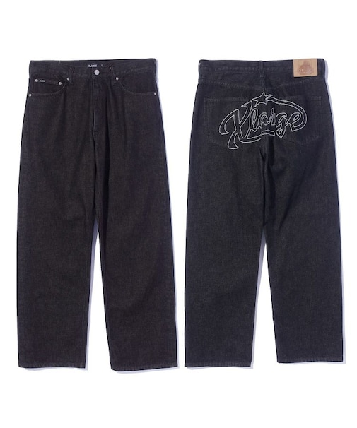 STAR LOGO DENIM PANTS