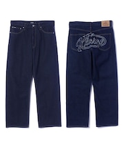 STAR LOGO DENIM PANTS