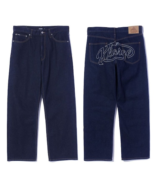 STAR LOGO DENIM PANTS