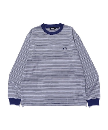 STRIPE L/S TEE