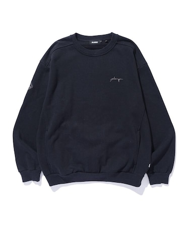 PANELED CREWNECK SWEATSHIRT