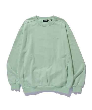 PANELED CREWNECK SWEATSHIRT