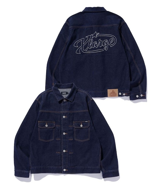 STAR LOGO DENIM JACKET