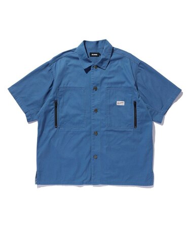 SIDE ZIP S/S WORK SHIRT