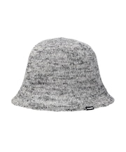 MELANGE KNIT BUCKET HAT