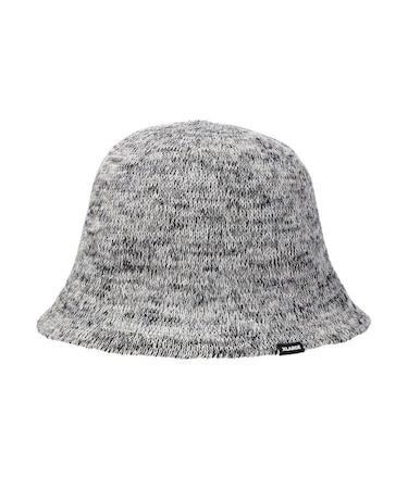 MELANGE KNIT BUCKET HAT