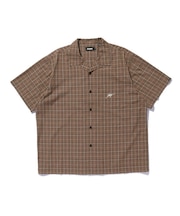 MELANGE PLAID S/S SHIRT
