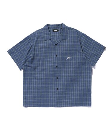 MELANGE PLAID S/S SHIRT