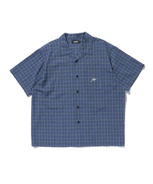 MELANGE PLAID S/S SHIRT