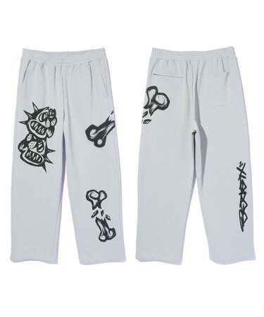 ALLOVER PRINTED SWEAT PANTS