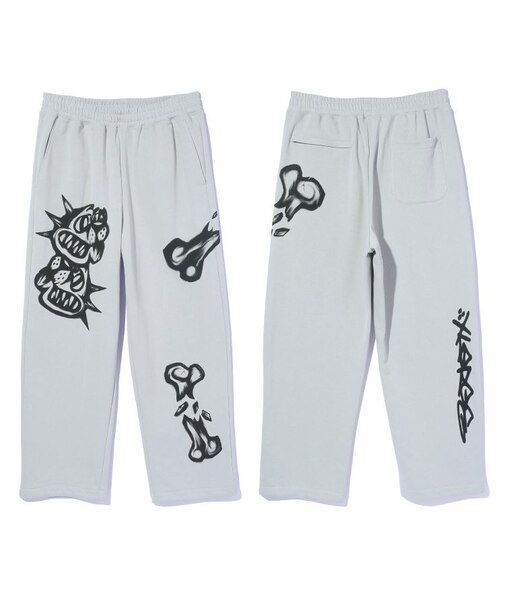 ALLOVER PRINTED SWEAT PANTS