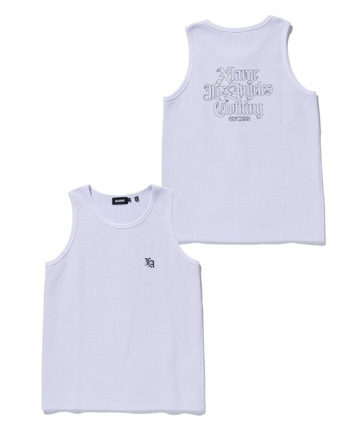 OLD ENGLISH WAFFLE TANK TOP