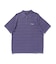 STRIPED KNIT POLO SHIRT