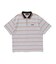 STRIPE ZIP POLO SHIRT