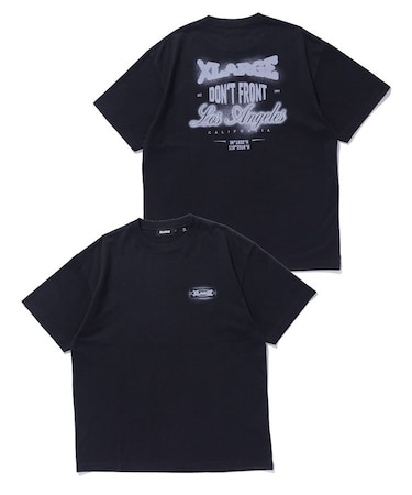SPRAY PRINTED S/S TEE