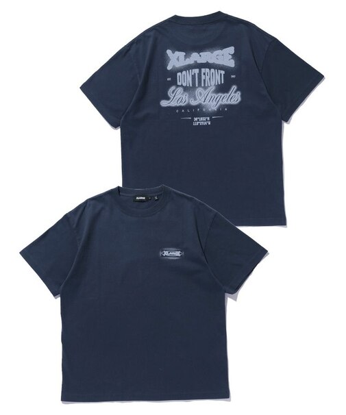 SPRAY PRINTED S/S TEE