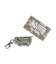 OLD ENGLISH LOGO KEYCHAIN