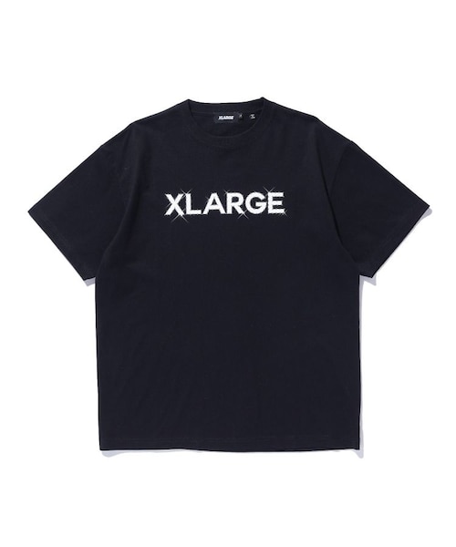 RHINESTONE LOGO S/S TEE｜エクストララージの通販｜&mall（アンド