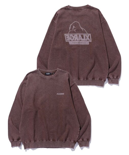 WASHED BACKSIDE OG CREWNECK SWEATSHIRT