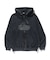 WASHED SLANTED OG ZIP HOODED SWEATSHIRT