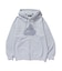 WASHED SLANTED OG ZIP HOODED SWEATSHIRT