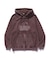 WASHED SLANTED OG ZIP HOODED SWEATSHIRT