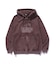 WASHED SLANTED OG ZIP HOODED SWEATSHIRT