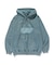 WASHED SLANTED OG ZIP HOODED SWEATSHIRT