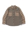 PLAID PANEL L/S SHIRT