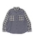PLAID PANEL L/S SHIRT