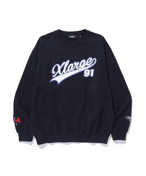 BASEBALL CREWNECK SWEATSHIRT
