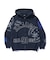 MULTI ZIP HOODED SWEATSHIRT