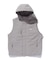 NYLON HOODED VEST