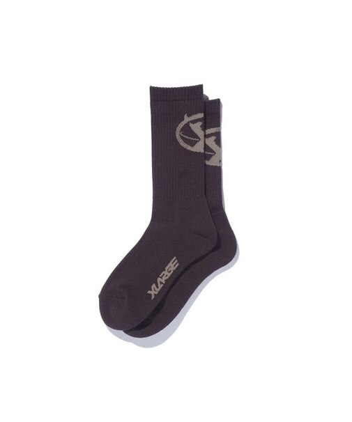 X MONSTER LOGO SOCKS