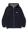 DOUBLE LAYERED ZIP HOODED SWEATSHIRT