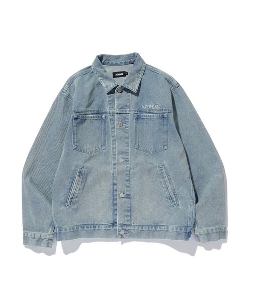EMB DENIM JACKET