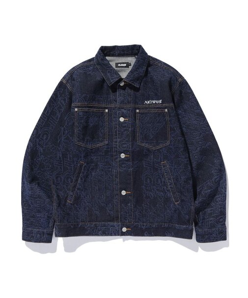 EMB DENIM JACKET