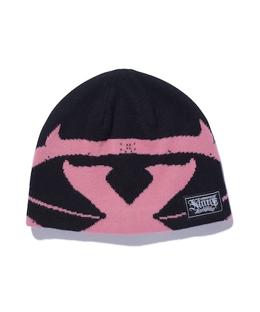 X MONSTER LOGO BEANIE